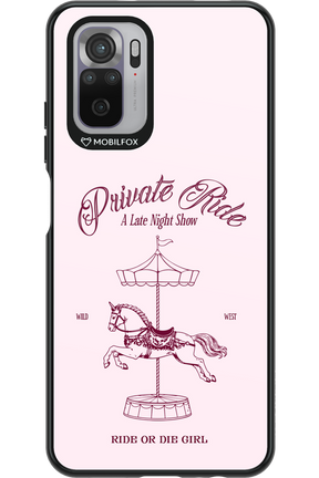 Private Ride 2.0 - Xiaomi Redmi Note 10