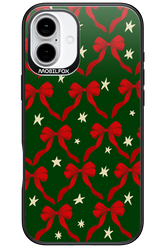 Bow & Stars (Green) - Apple iPhone 16 Plus