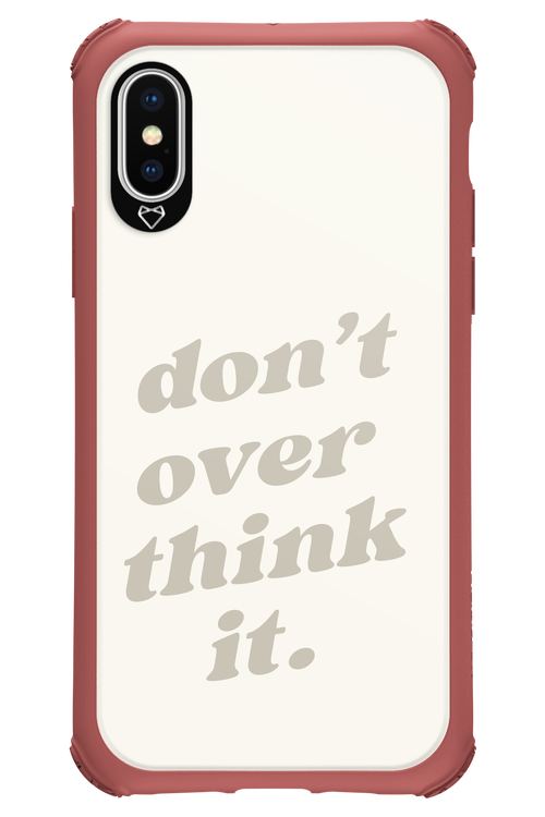 No OverThink - Apple iPhone XS