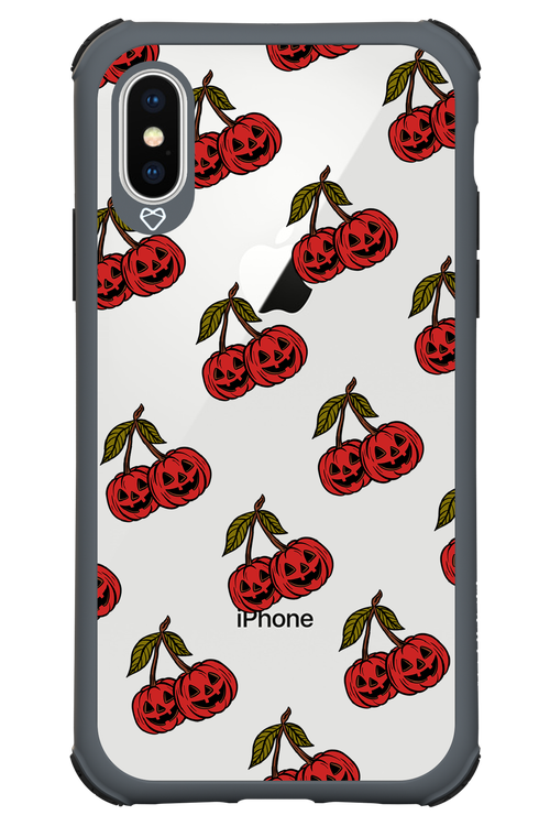 Spicey Pumpkin (Transparent) - Apple iPhone X