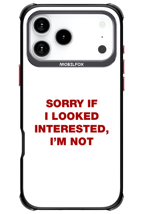 I'm not - Apple iPhone 17 Pro Max