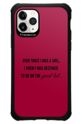 Guest List - Apple iPhone 11 Pro