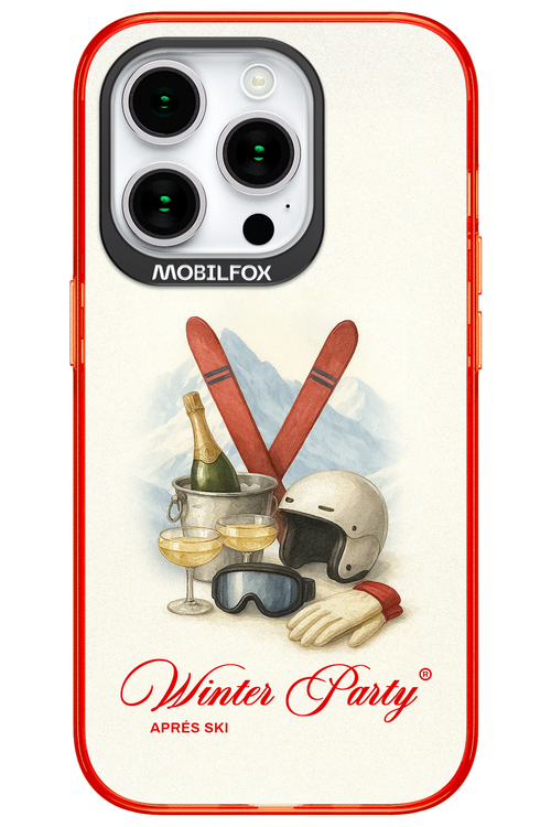 Winter Ski Party - Apple iPhone 15 Pro
