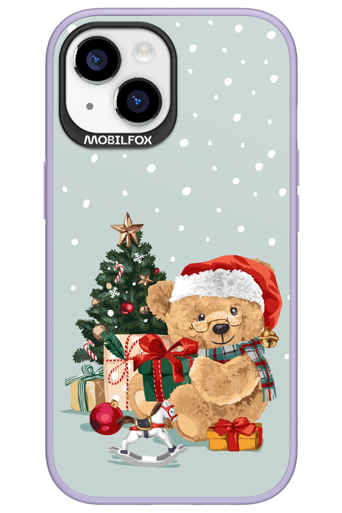 Merry Christmas Bear - Apple iPhone 15