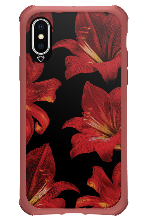 Amaryllis Noir - Apple iPhone X
