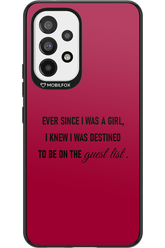 Guest List - Samsung Galaxy A53