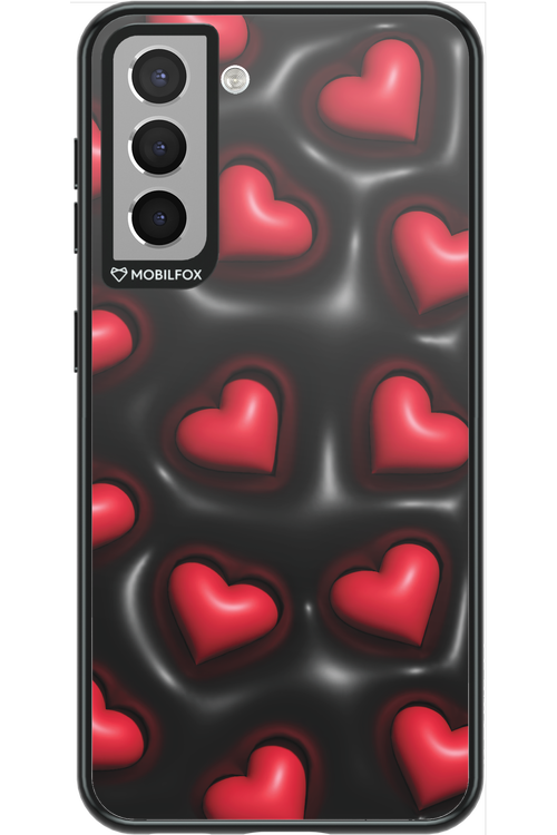 Hearts in love - Samsung Galaxy S21