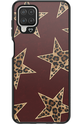 Wild Stars Burgundy - Samsung Galaxy A12