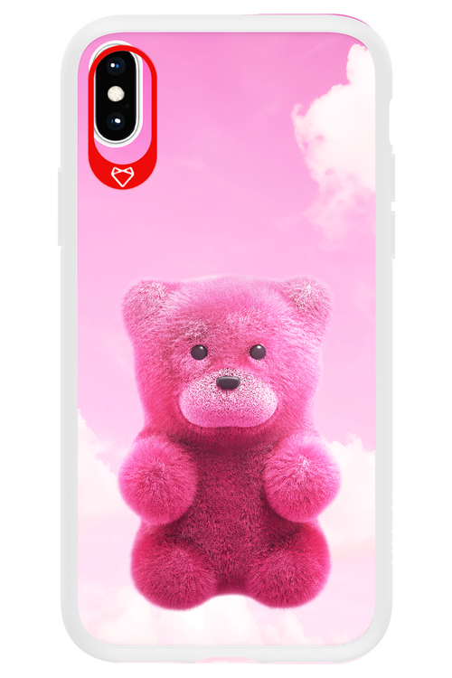 Pinky Bear Clouds - Apple iPhone XS