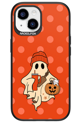 Ghost Girl (Orange) - Apple iPhone 15
