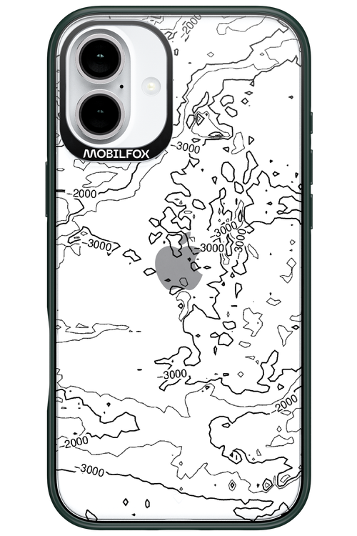 Contour Map 2.0 - Apple iPhone 16 Plus