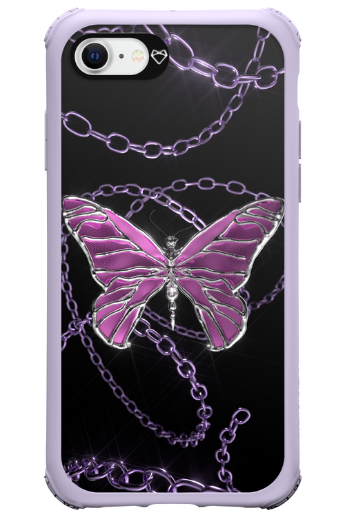 Butterfly Necklace - Apple iPhone 7