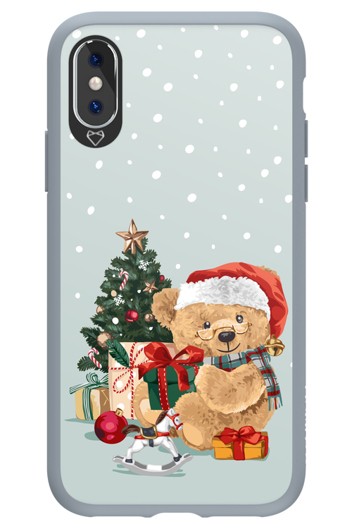 Merry Christmas Bear - Apple iPhone XS