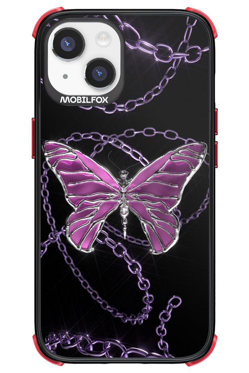 Butterfly Necklace - Apple iPhone 14