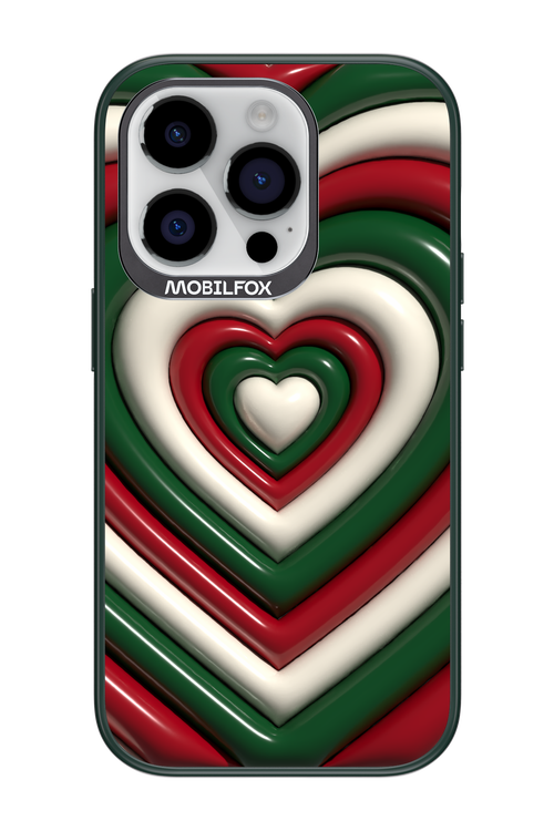 XMAS Hearts - Apple iPhone 14 Pro