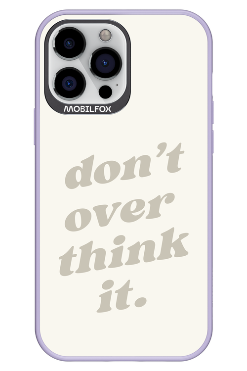 No OverThink - Apple iPhone 13 Pro Max