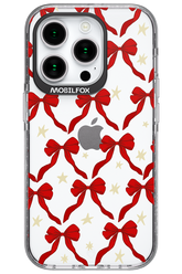 Bow & Stars (Transparent) - Apple iPhone 15 Pro