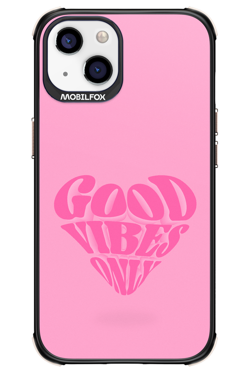 Good Vibes Heart - Apple iPhone 13