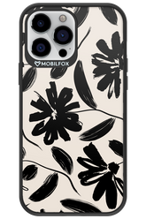 Monochrome Flowerss - Apple iPhone 13 Pro Max