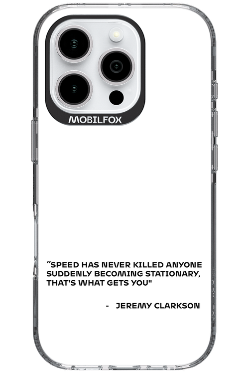 Speed Philosophy 2.0 - Apple iPhone 16 Pro