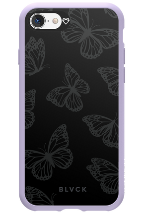 Black Butterflies - Apple iPhone 8