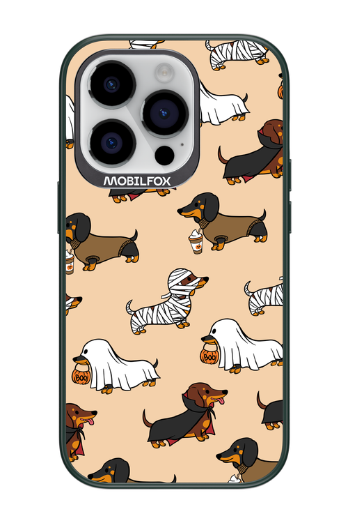 Scary Dachshund - Apple iPhone 14 Pro