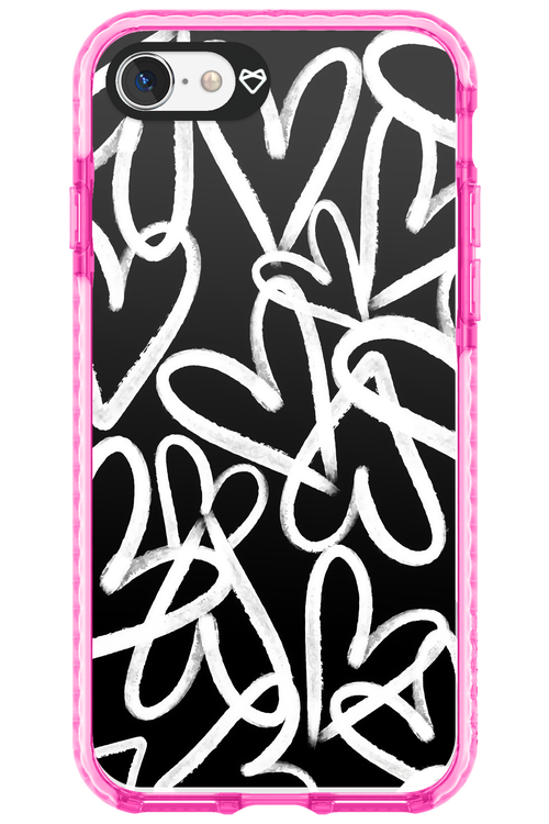 Heart Lines - Apple iPhone SE 2020