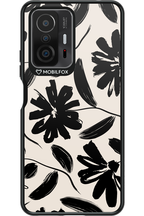 Monochrome Flowerss 2.0 - Xiaomi Mi 11T Pro