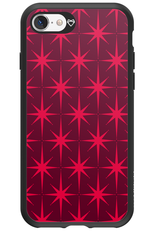 Burgundy Starss - Apple iPhone SE 2020