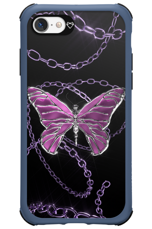 Butterfly Necklace - Apple iPhone 7