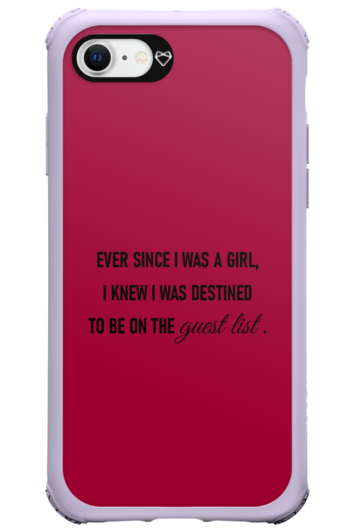 Guest List - Apple iPhone 8
