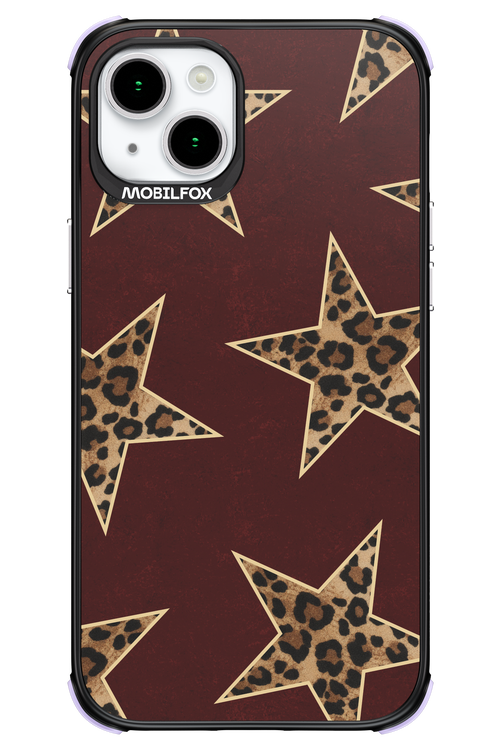 Wild Stars Burgundy - Apple iPhone 15 Plus