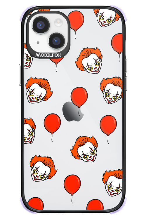 Mystery Clown (Transparent) - Apple iPhone 14 Plus