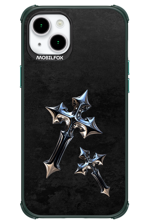Chrome Crosses - Apple iPhone 15 Plus