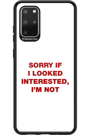 I'm not - Samsung Galaxy S20+