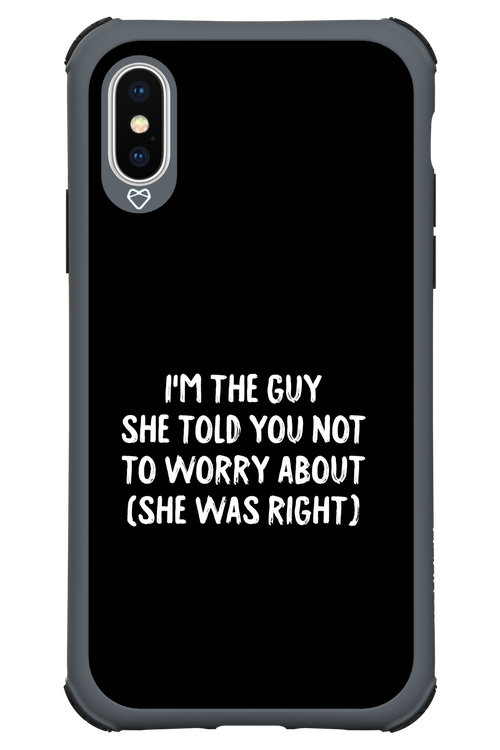 She was right 2.0 - Apple iPhone X