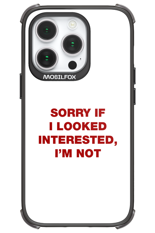 I'm not - Apple iPhone 14 Pro