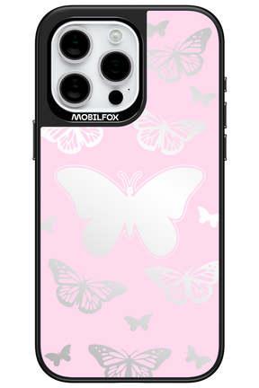 Butterfly Barbie Mirror - Apple iPhone 15 Pro Max