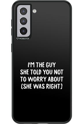 She was right - Samsung Galaxy S21+