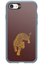 Burgundy Leopard - Apple iPhone 7