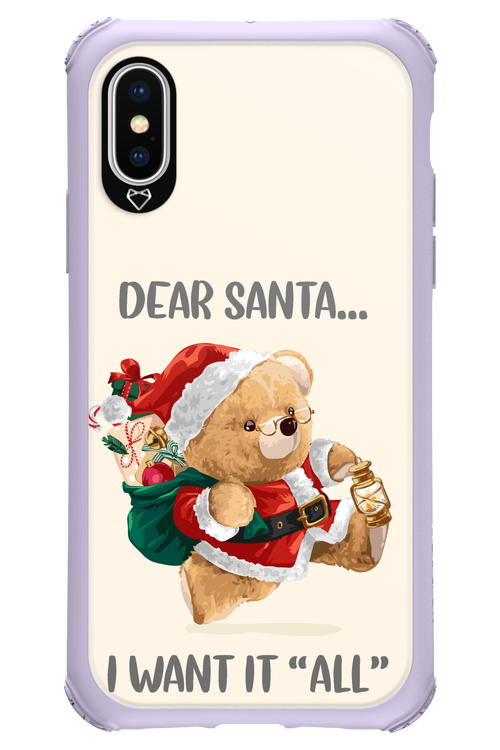 Dear Santa i want it all - Apple iPhone X