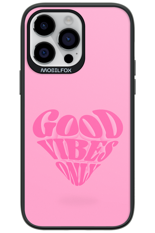 Good Vibes Heart - Apple iPhone 14 Pro Max