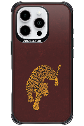 Burgundy Leopard - Apple iPhone 16 Pro
