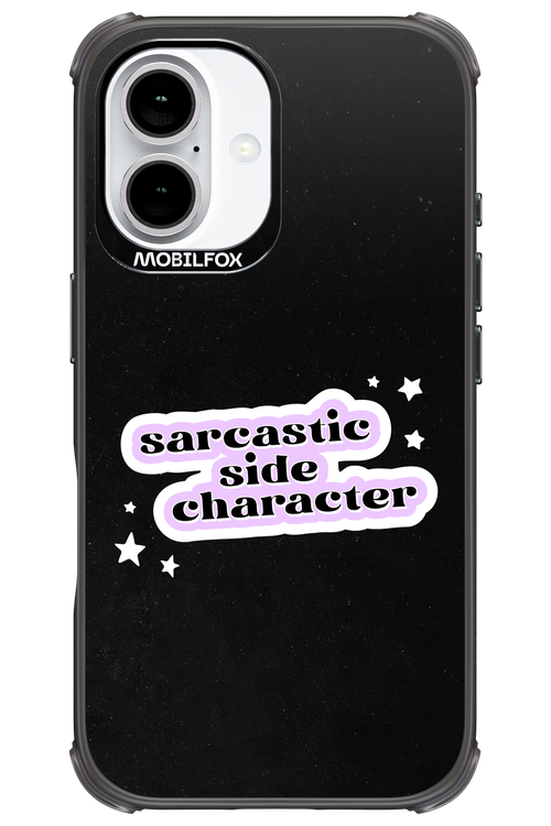 Sarcastic Black - Apple iPhone 16