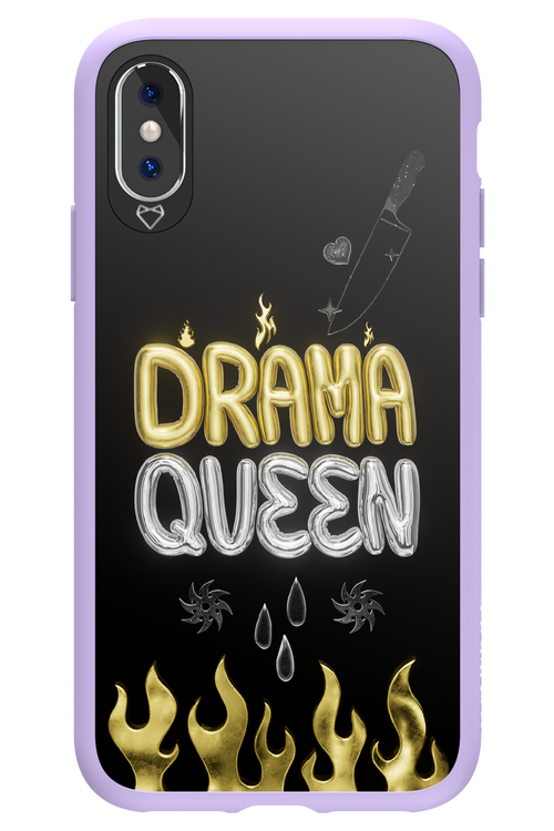 Drama Queen Black - Apple iPhone X