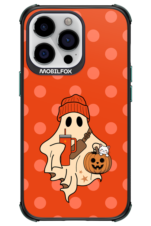 Ghost Girl (Orange) - Apple iPhone 13 Pro