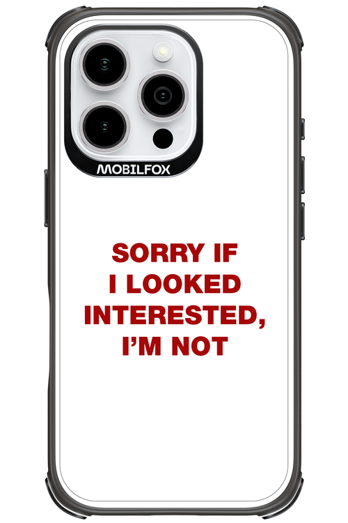 I'm not - Apple iPhone 16 Pro