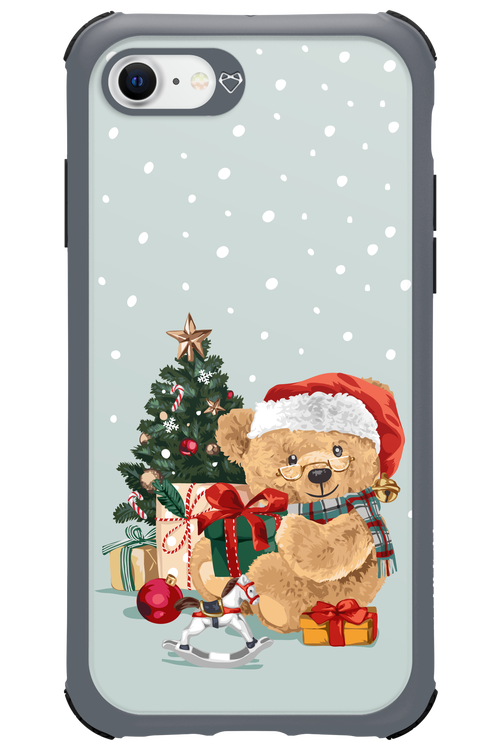 Merry Christmas Bear - Apple iPhone SE 2020