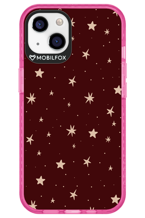 Burgundy Stars - Apple iPhone 13