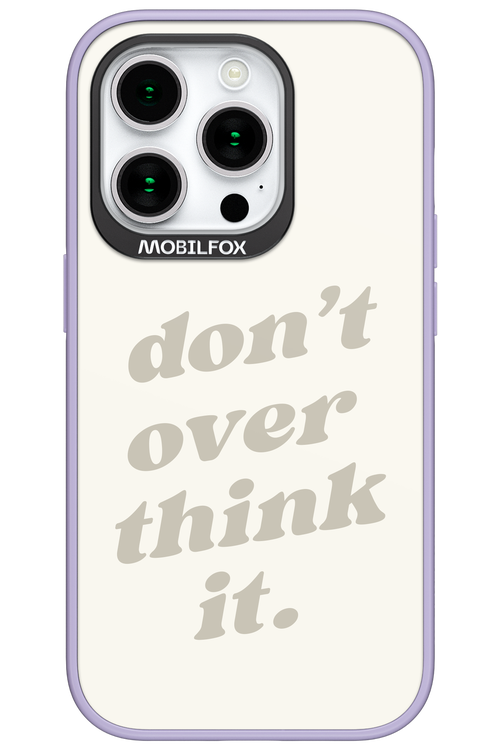 No OverThink - Apple iPhone 15 Pro